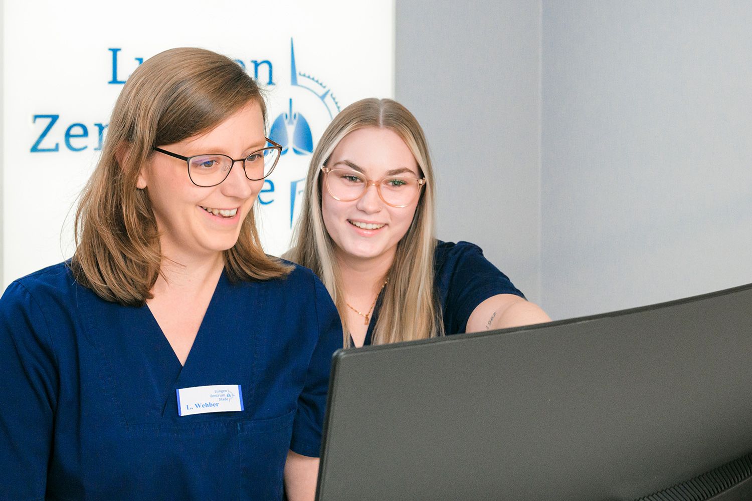 Lungenzentrum Stade Team Rezeption Empfang