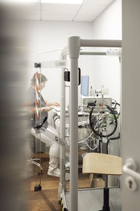 VOrbereitung für die Lungenfunktion